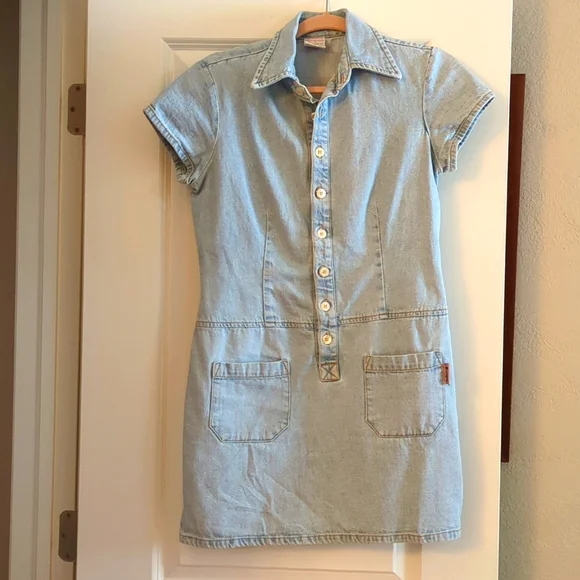 bongo denim dress BONGO | Dresses | Bongo By Gene Montesano Denim Dress